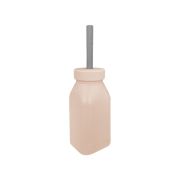 Minikoioi Bottle + Straw – Bubble Beige / Powder Grey