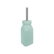 Minikoioi Bottle + Straw – River Green / Powder Grey
