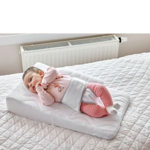 Babyjem Baby Reflux Pillow with Support – White