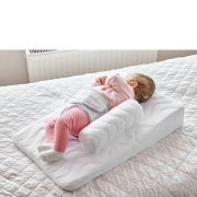 Babyjem Baby Reflux Pillow with Support – White