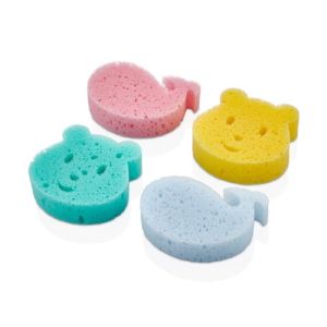 Babyjem Animal Shape Bath Sponges – 4 pcs