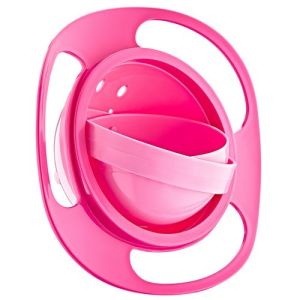 Babyjem 360 Rotating Bowl – Pink