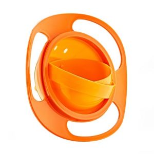 Babyjem 360 Rotating Bowl – Orange