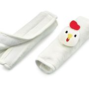 Babyjem Neck & Seatbelt Pillow Set – White