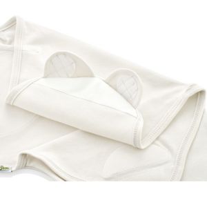 Babyjem Soft Cotton Swaddle – White