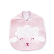 Babyjem Ultra-Soft Lamb Bib – White