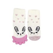 Babyjem Teether Socks – Pink