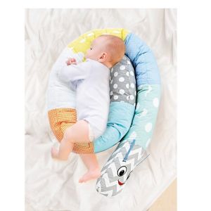 Babyjem Baby Snake Pillow – Pink