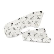 Babyjem Muslin Burper & Napkin – Zoo