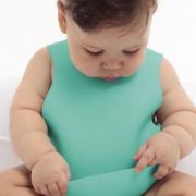 Minikoioi Flexi Bib – Aqua Green