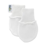 Babyjem Newborn Mittens – White