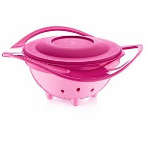 Babyjem 360 Rotating Bowl – Pink