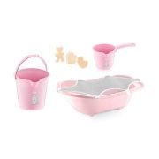 Babyjem Baby Bath Set 5pcs – Pink