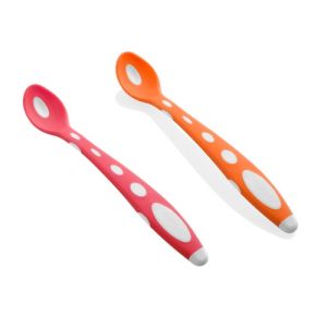 Babyjem Soft Tip Spoon (Set of 2) – Orange Red