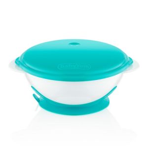 Babyjem Deep Vacuum Food Plate – Blue