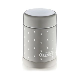 Babyjem Insulated Food Jar Gray – 320ml