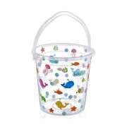 Babyjem Bath Bucket – Transparent White