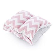 Babyjem Wrist Feeding Pillow – Chevron Pink