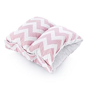 Babyjem Wrist Feeding Pillow – Chevron Pink