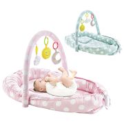 Babyjem Babynest with Toys – Gray