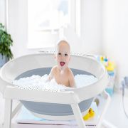 Babyjem Foldable Bath Tub – Blue