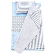 Babyjem Portable Baby Nap Mat – Blue Stars