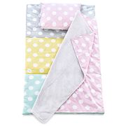 Babyjem Portable Baby Nap Mat – Pink Polka Dots