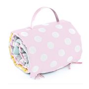 Babyjem Portable Baby Nap Mat – Pink Polka Dots