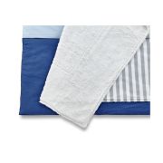 Babyjem Portable Baby Nap Mat – Blue Stripes