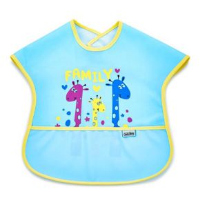 Babyjem Waterproof Poly Bib – Blue