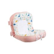 Babyjem Lay Sit Play Cushion – Dino Pink