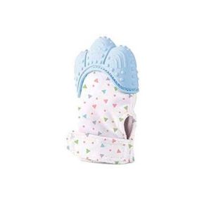 Babyjem Teething Mitten – Blue