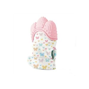 Babyjem Teething Mitten – Pink