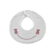 Babyjem Drooling Towel Bib – White