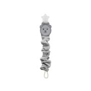 Babyjem Pacifier Holder –  Bear Gray