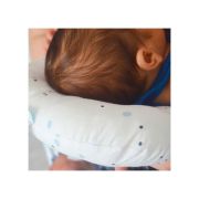 Babyjem Feeding Pillow with Wristband – Gray