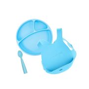 Minikoioi Feeding Set – Mineral Blue