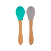 Minikoioi Scoops – Aqua Green / Powder Grey