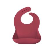 Minikoioi Basics Bib – Velvet Rose