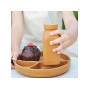 Minikoioi Bottle + Straw – Bubble Beige / Powder Grey