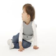 Minikoioi Flexi Bib – Powder Gray
