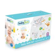 Babyjem Bath Set with Potty 6 Pcs – Blue