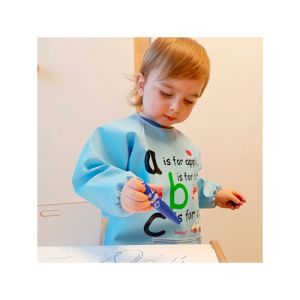 Babyjem ABC Waterproof Activity Apron – Green