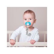 Babyjem Pacifier Holder –  Bear Gray