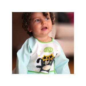 Babyjem Waterproof Activity Apron Bib – Green