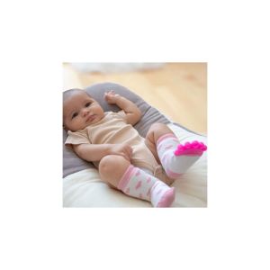 Babyjem Teether Socks – White