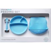 Minikoioi Feeding Set – Mineral Blue