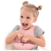 Minikoioi Flexi Bib – Pinky Pink