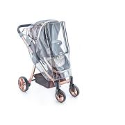 Babyjem Stroller Rain Cover with Zipper Window – Clear