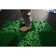 Ortoto Stiff Pinecones Massage Puzzle Mats  Dark Green – Single